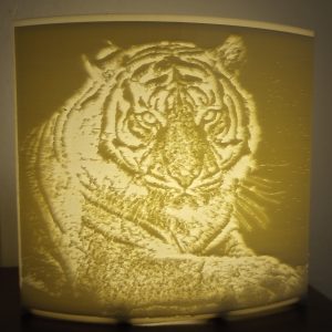 Majestic Tiger desktop lamp