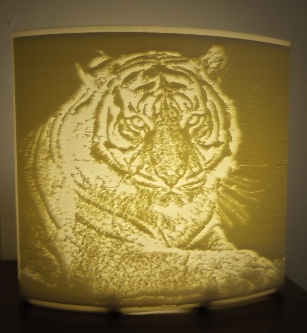 Majestic Tiger desktop lamp
