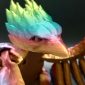 Silk_Rainbow_Mythical Phoenix Face