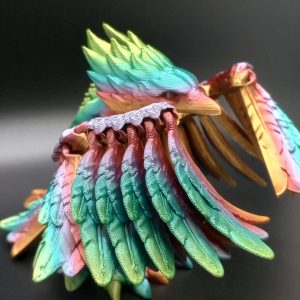 Silk_Rainbow_Mythical Phoenix Right Profile